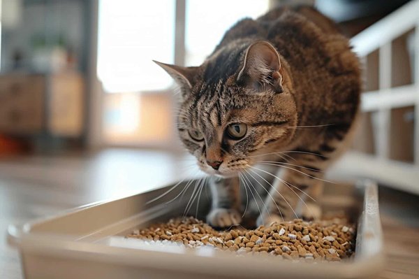 Wie bringe ich meiner Katze bei, die Katzentoilette zu benutzen?